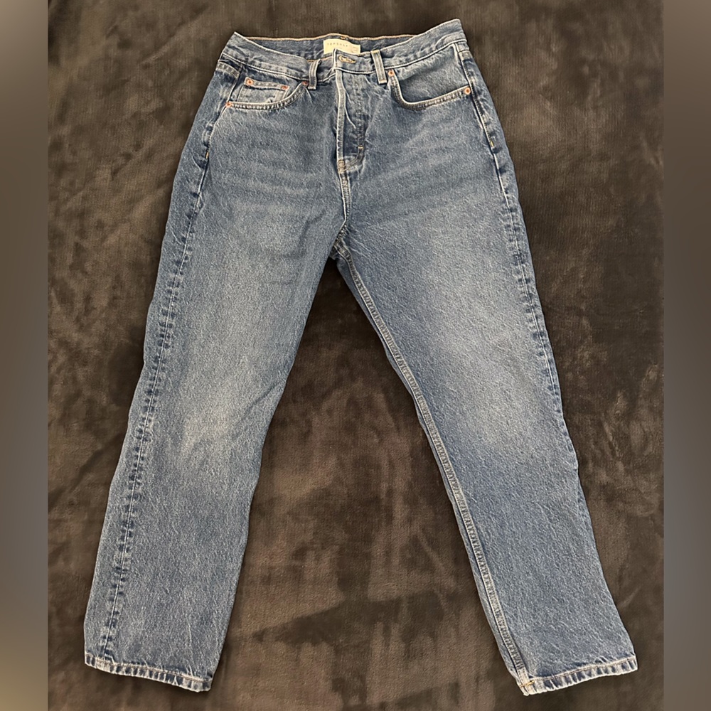 Topshop straight leg jeans
